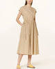 Troupe Dress In Beige - thumbnail