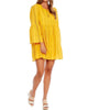 Raylee Eyelet Dress In Mustard - thumbnail