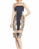 Tiger Dress In Black/Cream - thumbnail