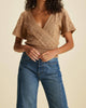 Ballet Top in Beige Melange - thumbnail