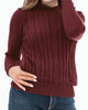 Tetra Sweater in Zinfandel - thumbnail
