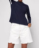 Game Set Crewneck Sweater in Navy - thumbnail