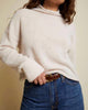 Galen Roll Neck Sweater in Baby'S Breath - thumbnail