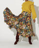 Freya Ankle Skirt in Monet - thumbnail