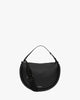 Medium Bumper-Moon Leather Crossbody Bag in Black - thumbnail