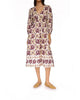 Ginger Dress in Retro Floral Turtledove - thumbnail
