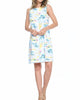 Crisscross Back Dress Lilia In White - thumbnail
