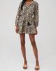 Mylah Mini Dress in Fleur Block Print - thumbnail
