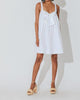 Shyla Mini Dress in White - thumbnail