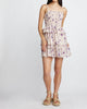 Letty Mini Dress In Purple Paisley - thumbnail