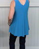 Reversible Tank Top in Turquoise - thumbnail