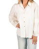 Oxford Shirt in Linen White - thumbnail