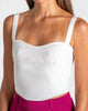 Juliana Top in Off White - thumbnail