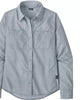 Women'S Self Guided Upf Hike Shirt in Steam Blue - thumbnail