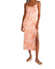 Cora Floral Midi Dress in Sunkist - thumbnail