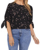 Laith Mini Floral Print Blouse - thumbnail