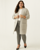 Lucy Herringbone Knit Cardigan - thumbnail