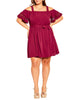 Carina Cold Shoulder Brunch Dress - thumbnail