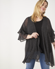 Taylor Ruffle-Sleeve Kimono - thumbnail