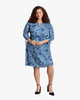 Keene Ruched Sleeve Dress - thumbnail