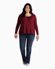 Karlie Criss-Cross Long Sleeve Top - thumbnail