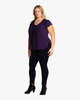 Josephine Flutter Sleeve Blouse - thumbnail