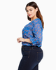 Demi Button Down Floral Blouse - thumbnail