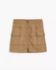 (Re)sourced Zip-Front Mini Skirt - thumbnail