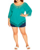 Alyvia Island Crochet Top - thumbnail