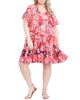 Delilah Retro Frill Dress - thumbnail
