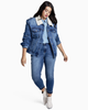 Kassia Sherpa Denim Jacket - thumbnail