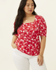 Eleanor Puff Sleeve Top - thumbnail