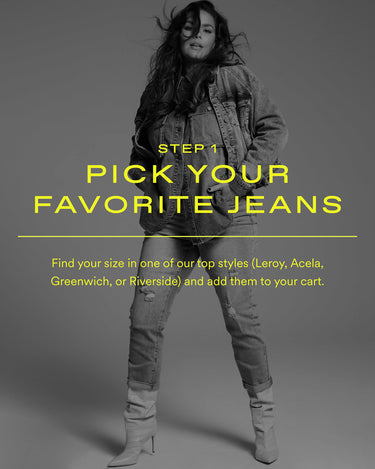 Step 1 — Pick Your Jeans