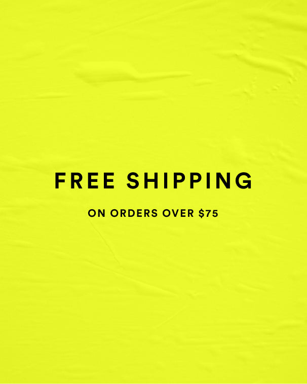 Free shipping on orders over $75