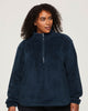 Dylan 1/4-Zip Sherpa Pullover - thumbnail