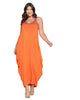 Spaghetti Strap Harem Dress - thumbnail