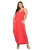 Spaghetti Strap Harem Dress - thumbnail