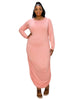 Jessica Ruched Maxi Dress - thumbnail