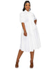 Casey Scuba Flare Dress - thumbnail