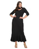 Jordan Cutout Rib Dress - thumbnail