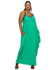 Spaghetti Strap Harem Dress - thumbnail