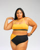 Moe vintage inspired halter bikini top - thumbnail