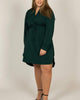 Anastasia Shirt Dress Curved Hemline - thumbnail