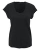 Traveler Twist Tee in Black - thumbnail