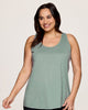 Prime Relaxed Twist Back Tank Top - thumbnail