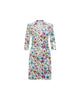 DVF NEW JEANNE TWO 3/4 DRESS - thumbnail