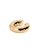 Large Chunky Ear Cuff- Gold - thumbnail