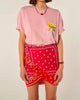 Bandana Sharong In Fuchsia  Orange - thumbnail