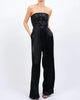 Aurelie Sequin Jumpsuit In Black - thumbnail