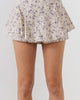 Cantlee Floral Skort In Ivory Multi - thumbnail